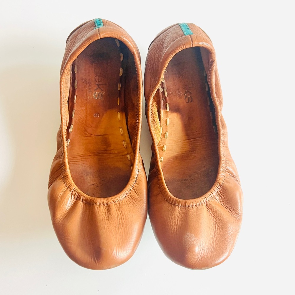 Tieks by Gavrielli Chestnut Brown Ballet Flats 6